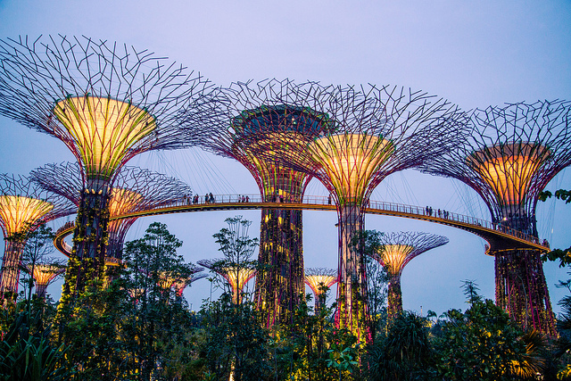 Los jardines de la bahía – Gardens by the bay – Kirai – Un Geek en Japón